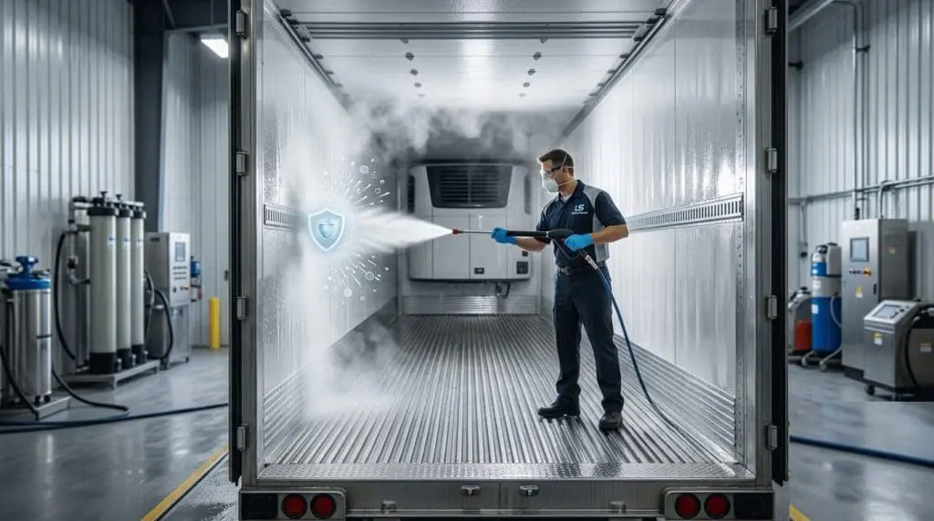 Reefer Trailer Washing: Food Safety in USA Transport
