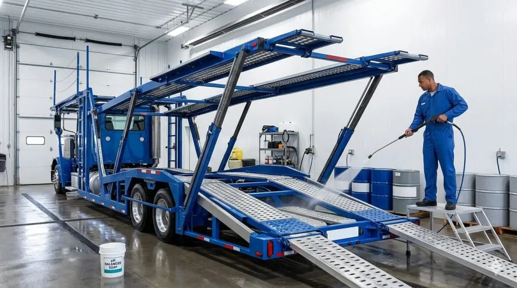 The Auto Hauler’s Guide to Damage-Free Washing