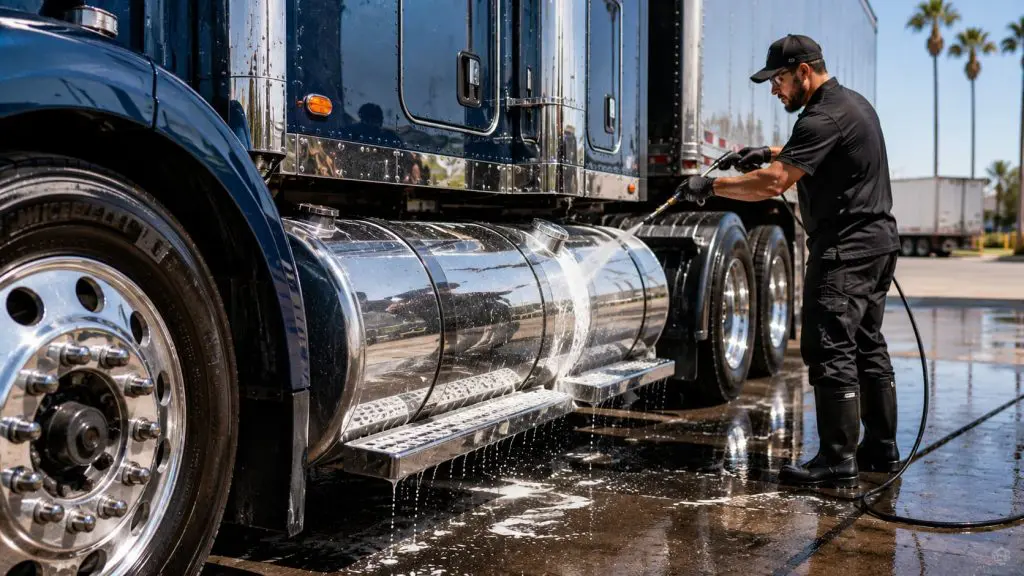 The Importance of Aluminum Brightening for Commercial Trucks