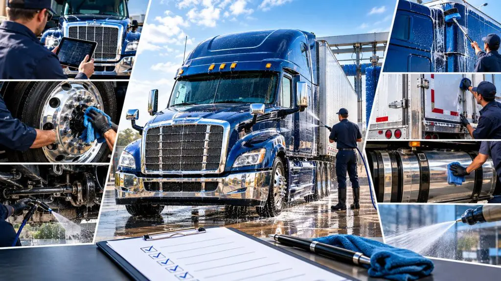 The Ultimate Checklist for Professional Truck Washing Services