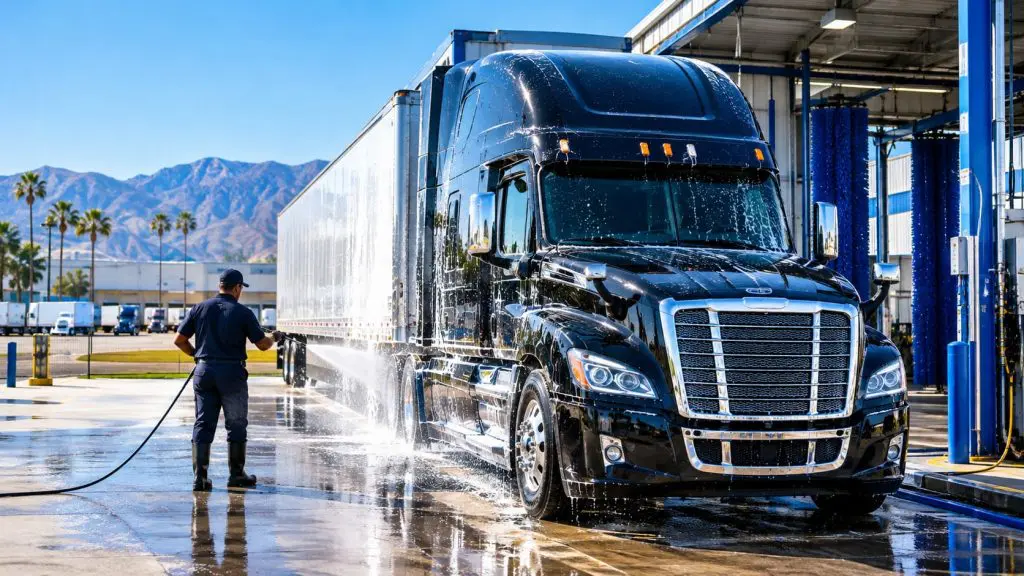 On-Demand Truck Washing Services for Bloomington Fleets