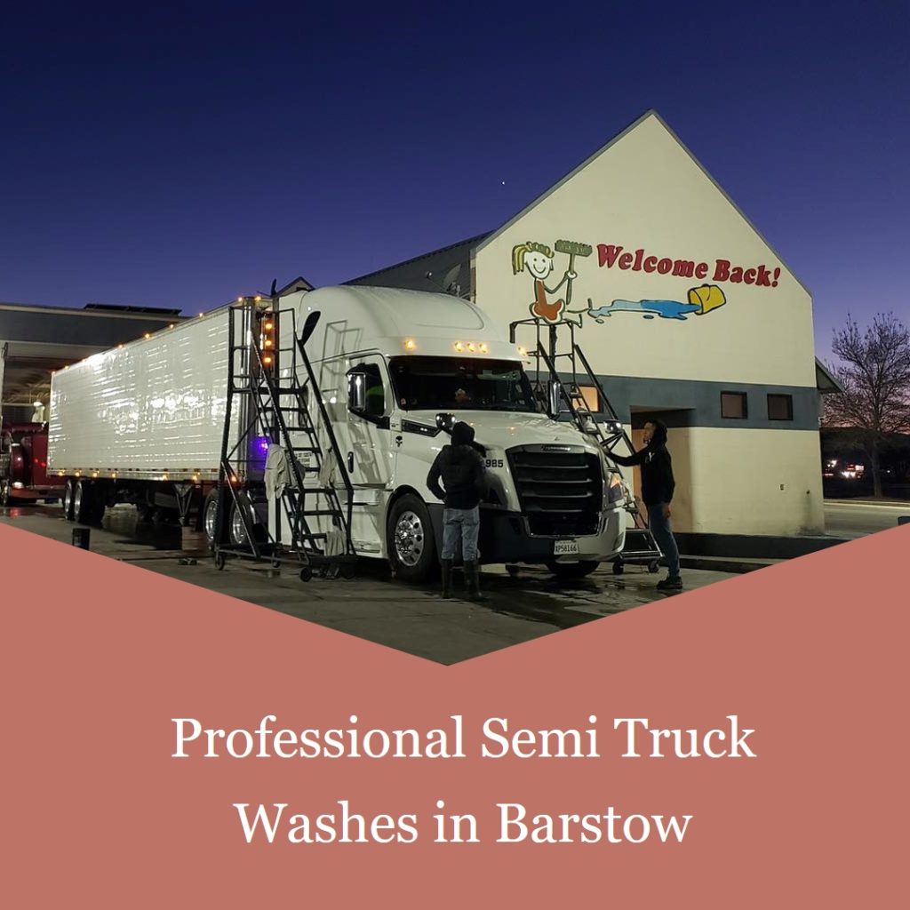 semi-truck-washes -barstow