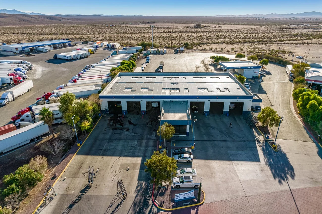 Barstow, California truck wash