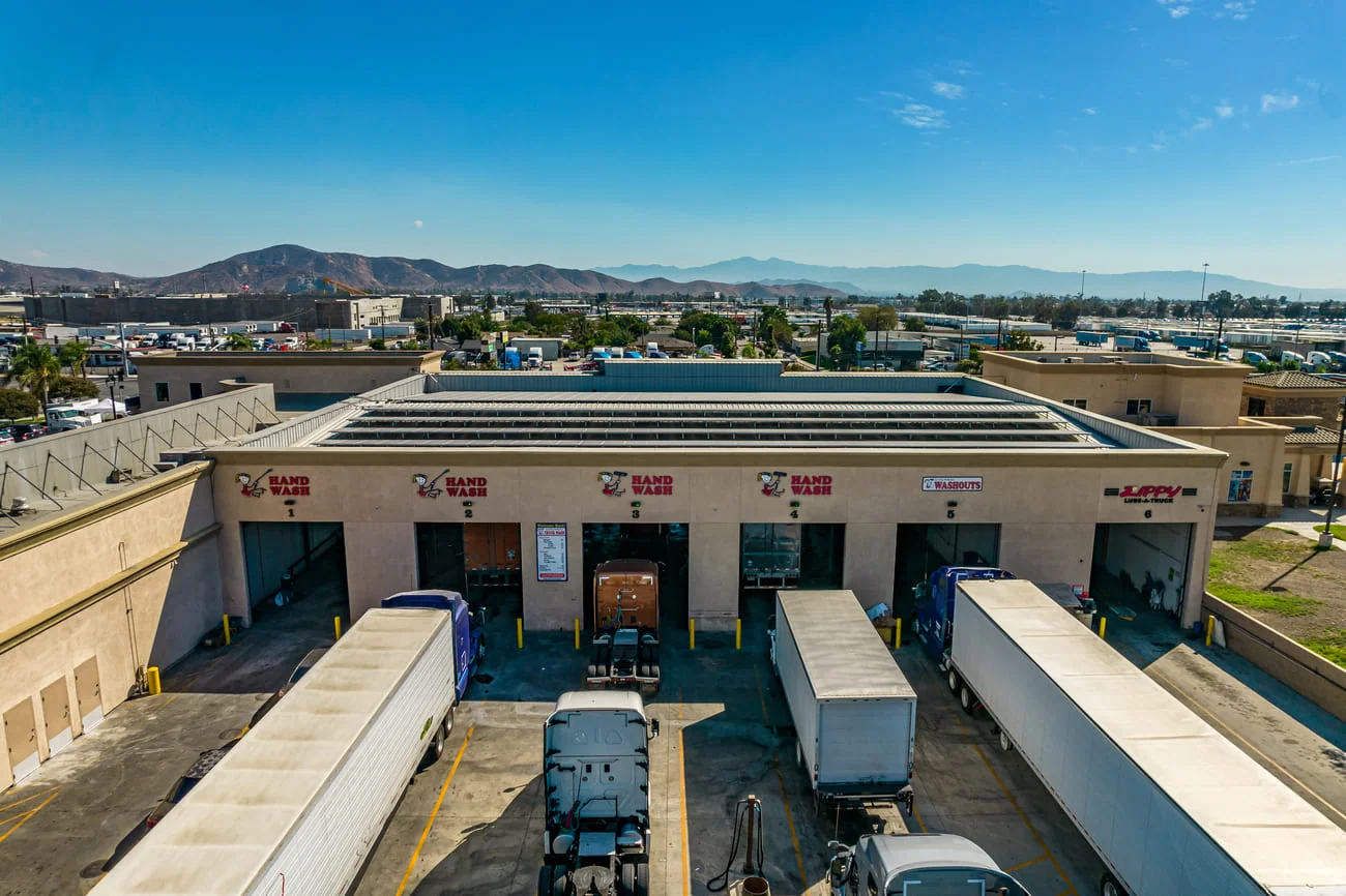 Fontana, California truck wash