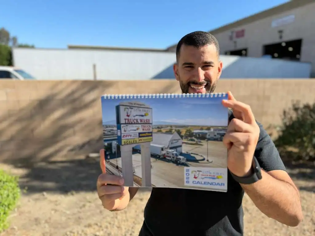 Little Sister's Truck Wash 2026 Calendar